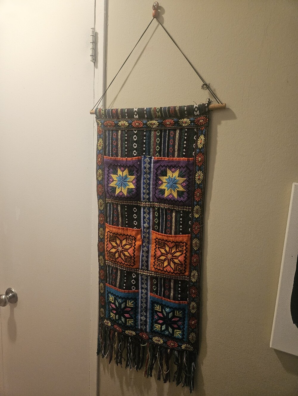 Handmade Wall Multi color Hanger